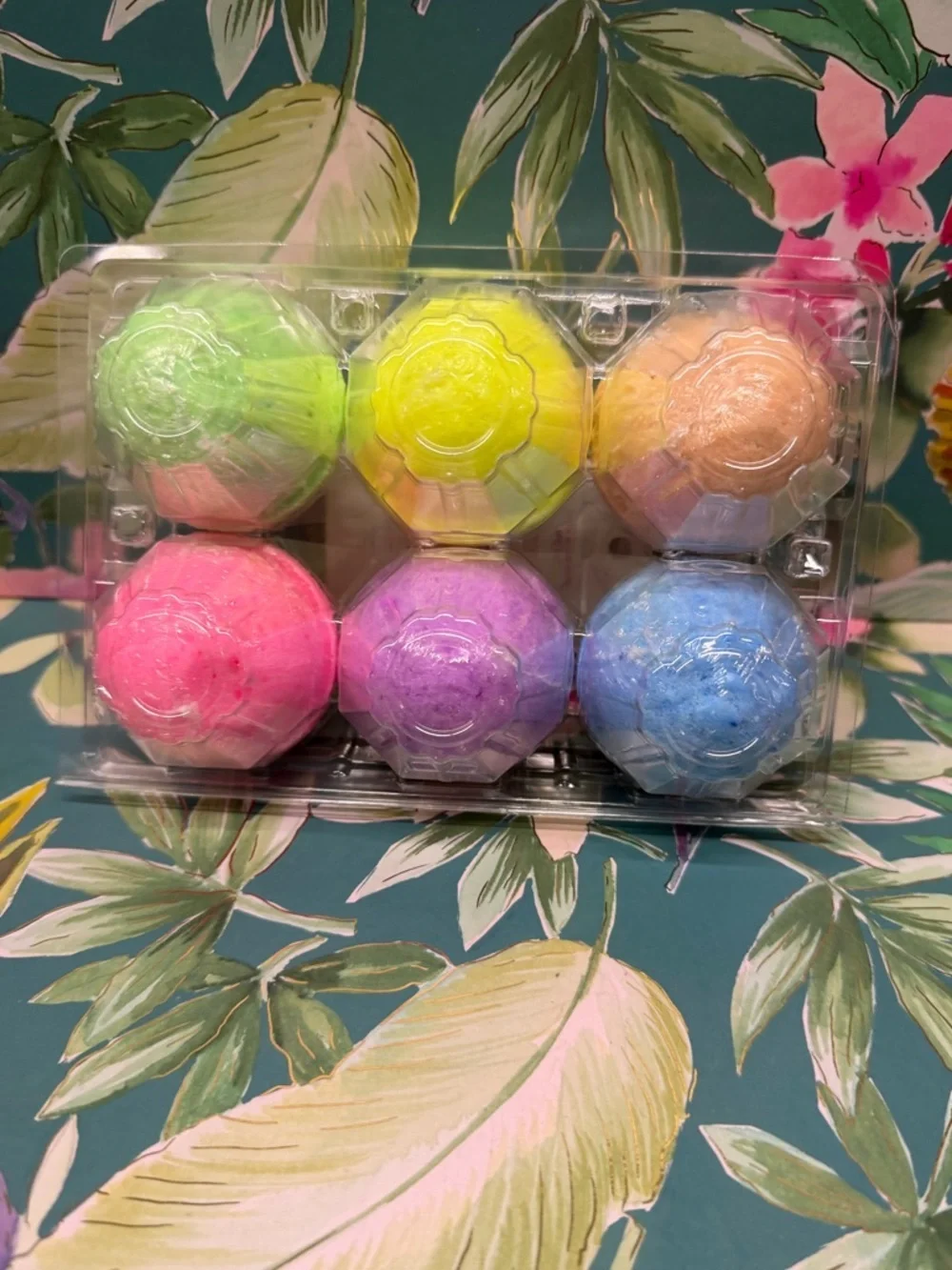Aminnah Easter Egg Bath Bomb Set 6pc Large Individually Wrapped NWT